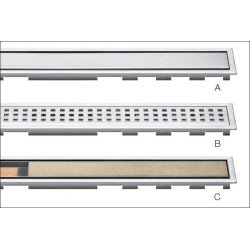 KERDI LINE A REJILLA A MARCO INOX 19/801